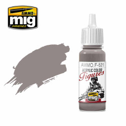 Ammo by MIG Grey Light Brown Acrylic Paints for Miniatures 17ml A.MIG-F521
