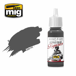 Ammo by MIG Slate Grey Acrylic Paints for Miniatures 17ml A.MIG-F522