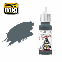 Ammo by MIG Bluish Grey Acrylic Paints for Miniatures 17ml A.MIG-F530