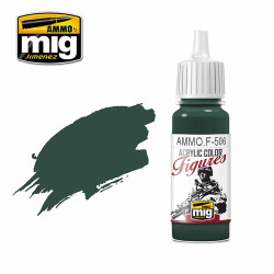 Ammo by MIG Medium Russian Green FS-34092 Acrylic Paints for Miniatures 17ml A.MIG-F506