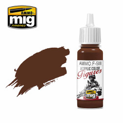 Ammo by MIG Brown Base Fs-30108 Acrylic Paints for Miniatures 17ml A.MIG-F508