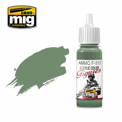 Ammo by MIG Field Grey Highlight FS-34414 Acrylic Paints for Miniatures 17ml A.MIG-F513