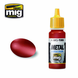 Ammo by MIG Copper Acrylic waterbased colour 17ml A.MIG-199