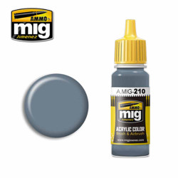 Ammo by MIG FS 35237 Blue Gray Amt-11 Acrylic waterbased colour 17ml A.MIG-210