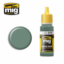 Ammo by MIG FS 24277 Green Acrylic waterbased colour 17ml A.MIG-213