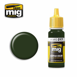 Ammo by MIG Green Slate (RLM 02) Acrylic waterbased colour 17ml A.MIG-217