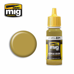 Ammo by MIG FS 33481 Zinc Chromate Yellow Acrylic waterbased colour 17ml A.MIG-221