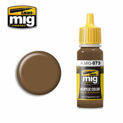 Ammo by MIG Earth Acrylic waterbased colour 17ml A.MIG-073