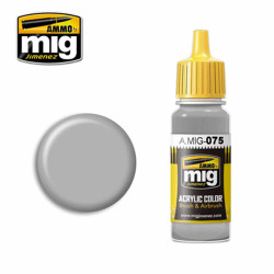 Ammo by MIG Stone Grey Acrylic waterbased colour 17ml A.MIG-075