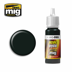 Ammo by MIG Crystal Smoke Acrylic waterbased colour 17ml A.MIG-095