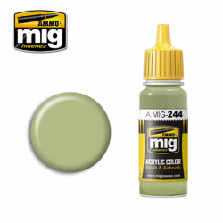 Ammo by MIG Duck Egg Green (BS 216) Acrylic waterbased colour 17ml A.MIG-244