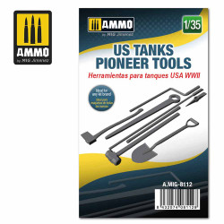 Ammo by MIG 1/35 Us Wwii Tank Pioneer Tools WWII US OVM tools. A.MIG-8112