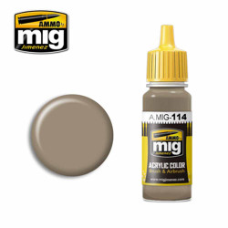 Ammo by MIG Zimmerit Ochre Color Acrylic waterbased colour 17ml A.MIG-114