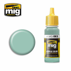 Ammo by MIG RLM 76 Pale Grey Acrylic waterbased colour 17ml A.MIG-063