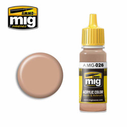 Ammo by MIG RAL 8031 F9 Sand Brown Acrylic waterbased colour 17ml A.MIG-026