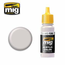 Ammo by MIG Light Brown-Gray Acrylic waterbased colour 17ml A.MIG-120