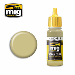 Ammo by MIG RAL 7028 Dunkelgelb Aus ’44 DG I Acrylic waterbased colour 17ml A.MIG-011