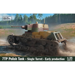 IBG 35070 7TP Polish Tank - Single Turret - Early Prod. 1:35 Model Kit
