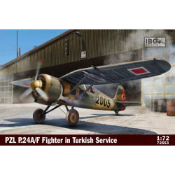 IBG 72553 PZL P.24A/F Fighter in Turkish Service 1:72 Model Kit