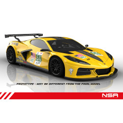 NSR Corvette C8R No.64 Le Mans 24hr 2022 Winner 1:32 Slot Car NSR0415AW