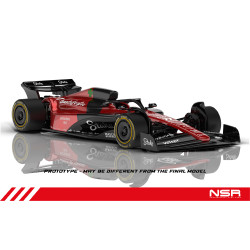 NSR Formula 22 No.77 Rossa Quadrifoglio IL 1:32 Slot Car NSR0434IL
