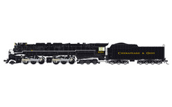 Rivarosssi C&O Articulated Allegheny Steam Locomotive 1653 HO Gauge HR2952