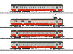 Minitrix SBB EW II Swiss Express Coach Set (4) IV N Gauge M18720