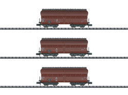 Minitrix DB Kkt57 Coke Transportation Wagon Set (3) III N Gauge M18268