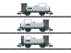 Minitrix KBayStsB Spirit Carrying Tank Wagon Set (3) I N Gauge M15464