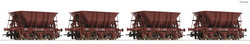 Roco SJ Ud Ore Wagon Set (4) IV HO Gauge RC6600069