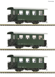 Roco OBB Pinzgauer Lokalbahn Coach Set (3) IV HOe Gauge RC6240001