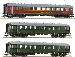 Roco DR C4u/WR4u/C4u Zwickau Coach Set (3) IV HO Gauge RC6200057