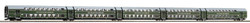 Piko Classic DR DGBe12 Bi-Level Coach Set (5) III HO Gauge PK53124