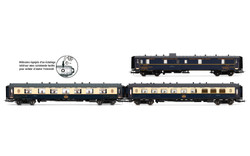 Jouef CIWL Etoile du Nord Coach Set (3) II HO Gauge HJ4198