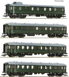 Roco DR Pw4u/C4u/BC4u/C4u Zwickau Coach Set (4) IV HO Gauge RC6200056