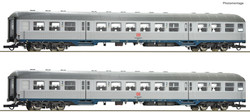 Roco DBAG Bn719/BNr725 Commuter Coach Set (2) V HO Gauge RC6200035