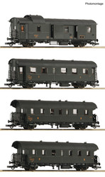 Roco SNCF Coach Set (4) III HO Gauge RC6200055