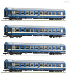 Roco MAV Y/B70 Express Coach Set (4) IV HO Gauge RC6200031