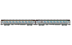 Jouef SNCF DEV Inox Coach Set (2) IV HO Gauge HJ4176