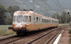 Jouef SNCF RGP 1 Alpazur Diesel Railcar & Trailer IV (DCC-Sound) HO Gauge HJ2463S