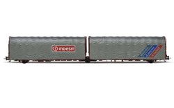 Rivarosssi FS Lails Indesit Ariston Articulated Tarpaulin Wagon V HO Gauge HR6602