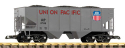 Piko Union Pacific Rib Sided Bogie Hopper w/Coal Load G Gauge PK38960