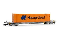 Arnold Touax Sffgmss Flat Wagon 45' Hapag Lloyd Container Load VI N Gauge HIN9752