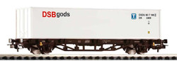 Piko Hobby DSB Flat Wagon w/40' Container Load V HO Gauge PK27720
