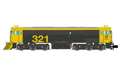 Arnold RENFE 321 Yellow/Grey Diesel Locomotive V (DCC-Sound) N Gauge HIN2632S