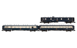 Arnold CIWL Edelweiss Pullman Express Coach Set (3) II N Gauge HIN4491