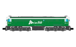 Arnold ADIF 321 Green/White Diesel Locomotive VI (DCC-Sound) N Gauge HIN2633S
