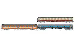 Arnold DB/FS Alpen Express Rome-Munich Coach Set (3) IV N Gauge HIN4468
