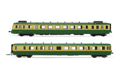 Arnold SNCF RGP2 Green/Beige Diesel Railcar IV (DCC-Sound) N Gauge HIN2635S