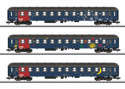 Marklin DSB Sleeper Coach Set (3) V HO Gauge MN42698